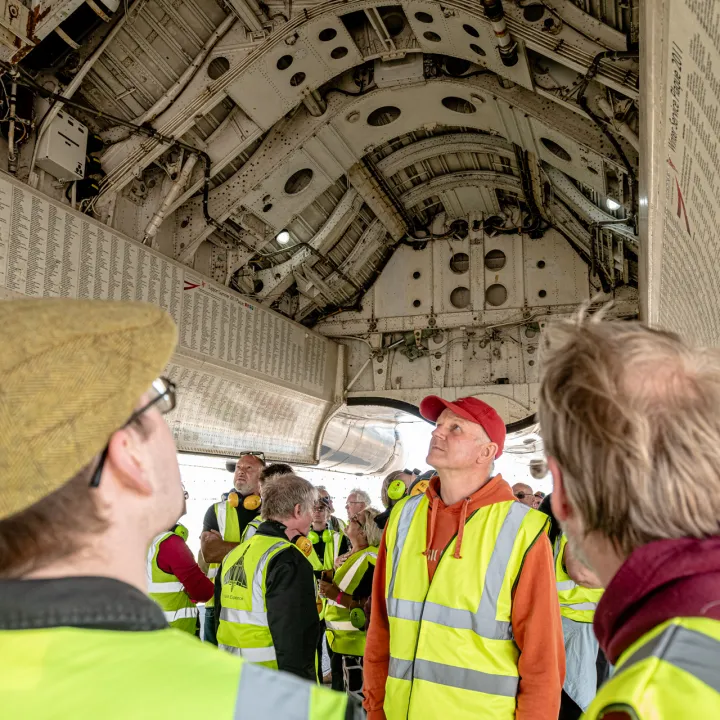 Vulcan bomber - bomb bay