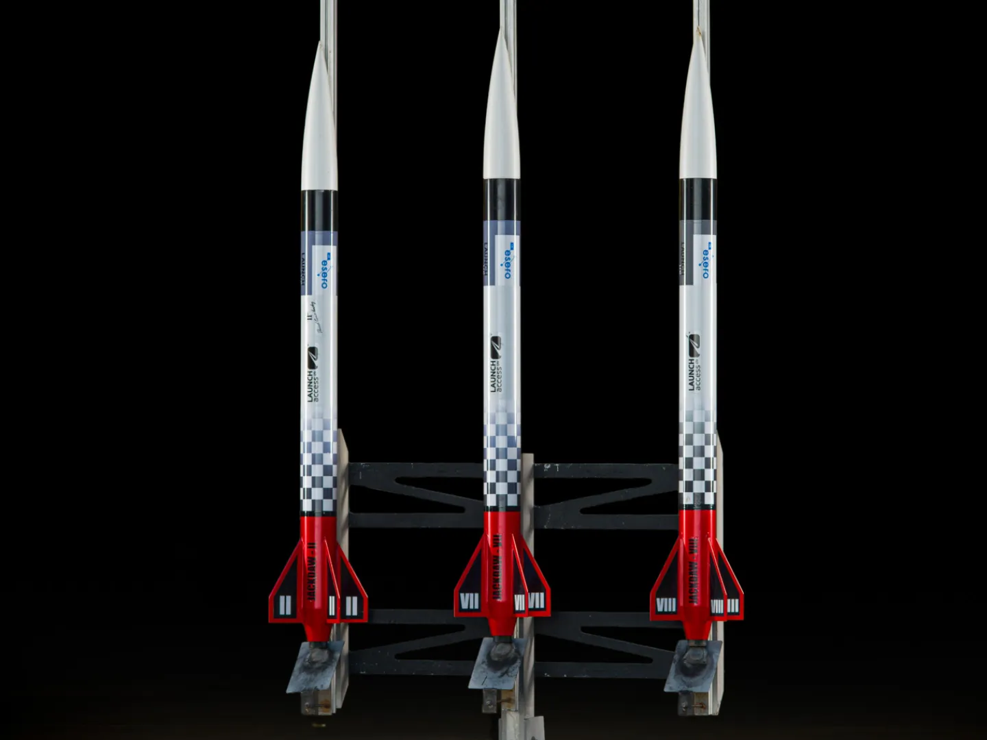 Three rocket